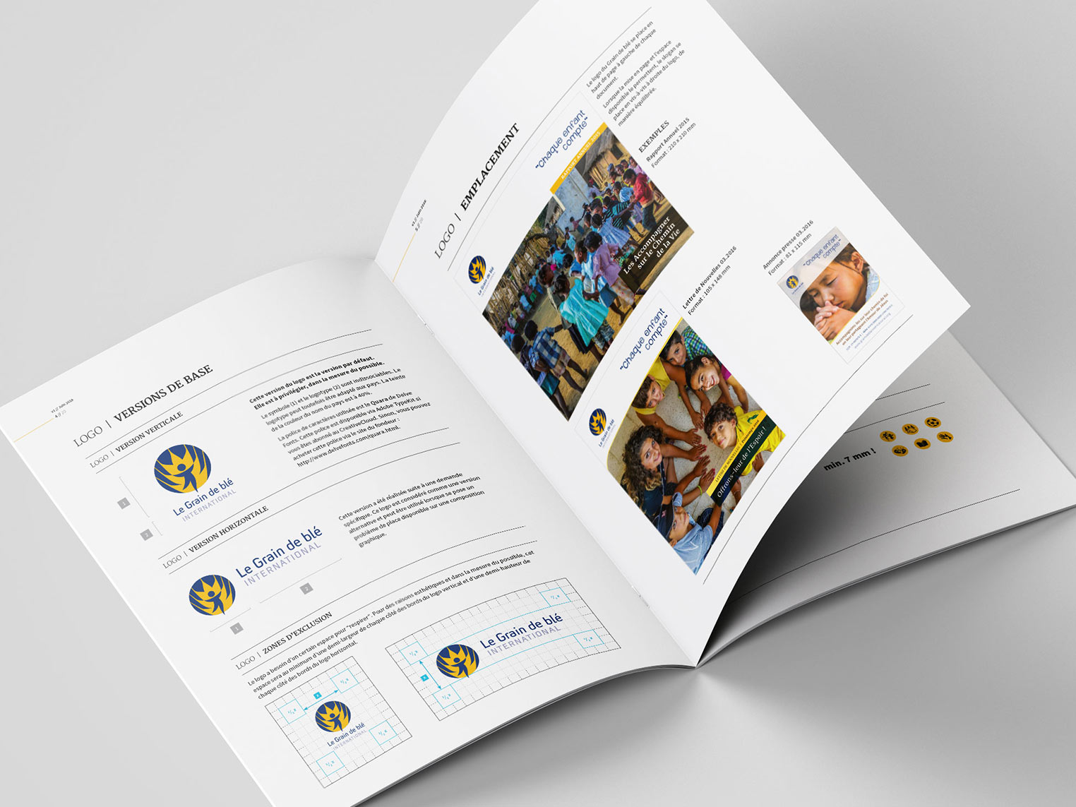 Charte graphique | Fondation Grain de Blé