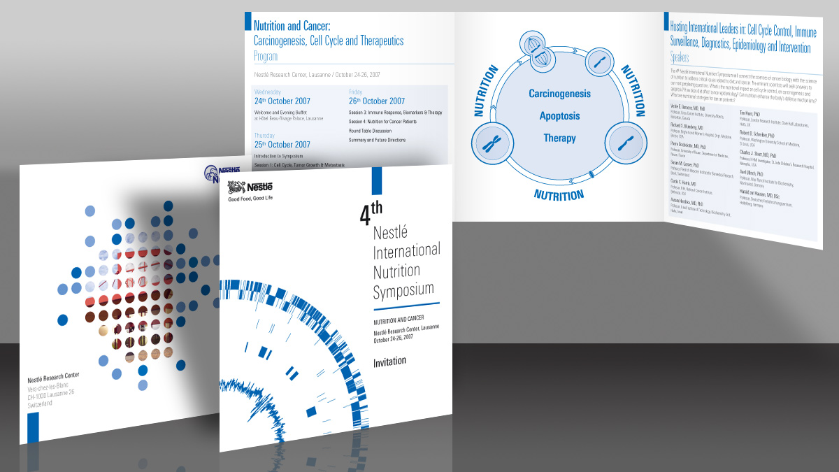 Invitation symposium de nutrition Nestlé