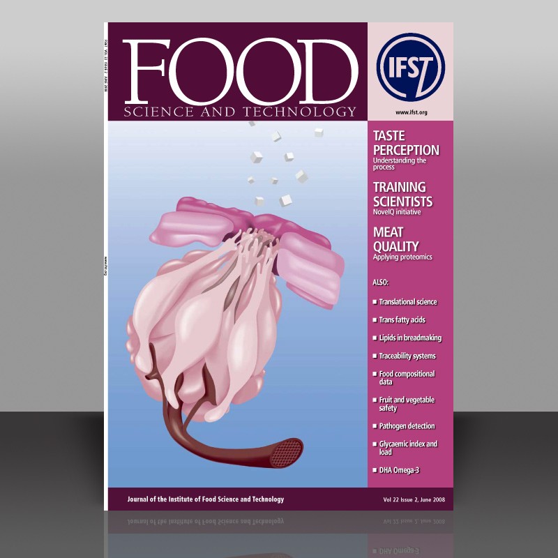 Illustration scientifique pour la cover de Food