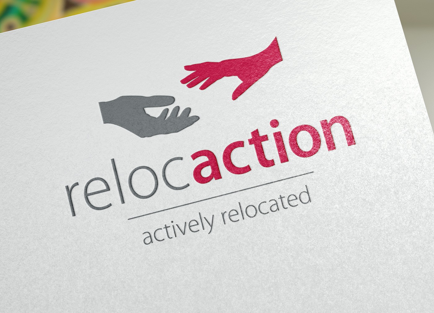 Nouveau logo Reloc'Action sàrl